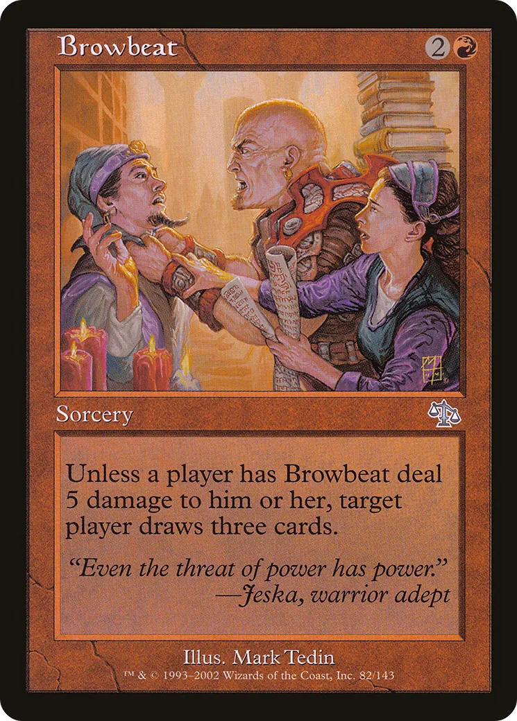 Browbeat — Judgment — Magic: The Gathering