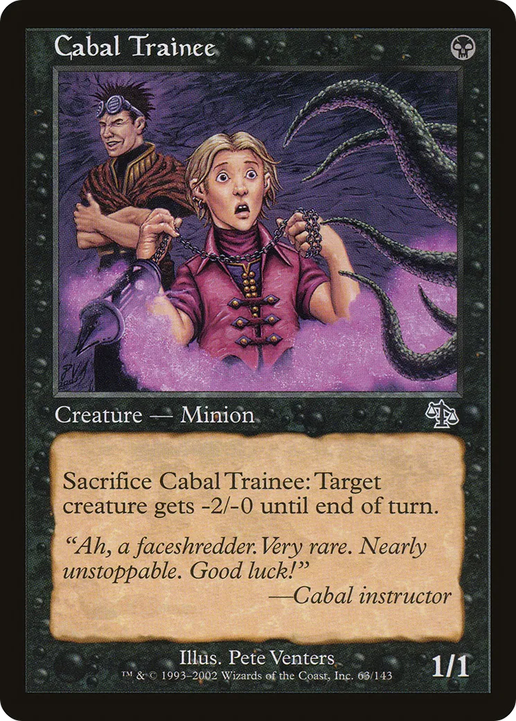 Cabal Trainee — Judgment — Magic: The Gathering