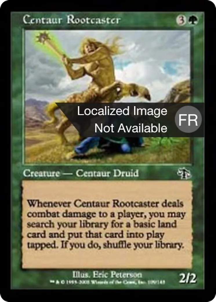 Centaure pousse-racines — Judgment — Magic: The Gathering