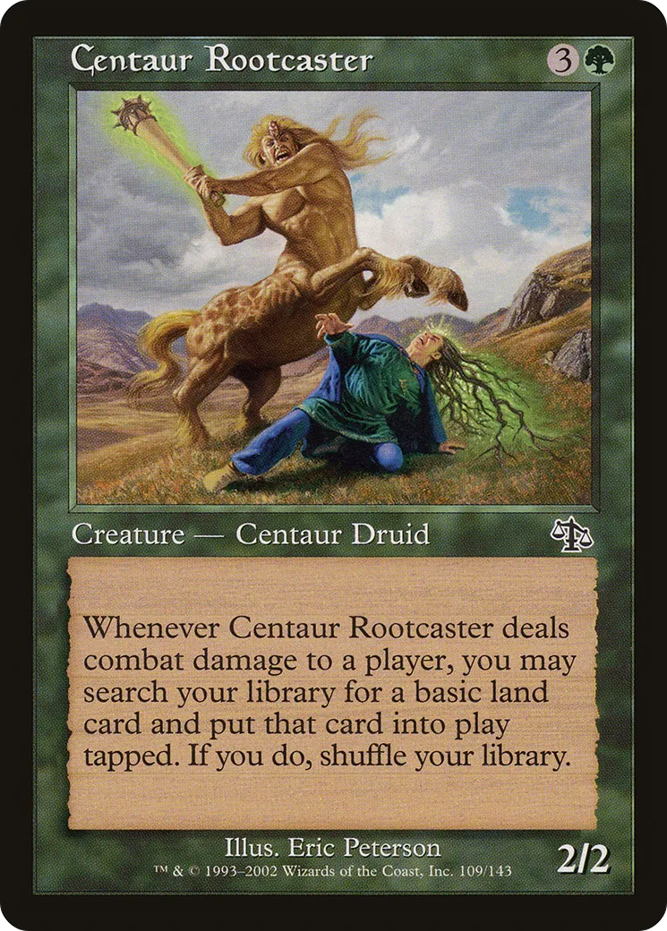 Centaur Rootcaster — Judgment — Magic: The Gathering