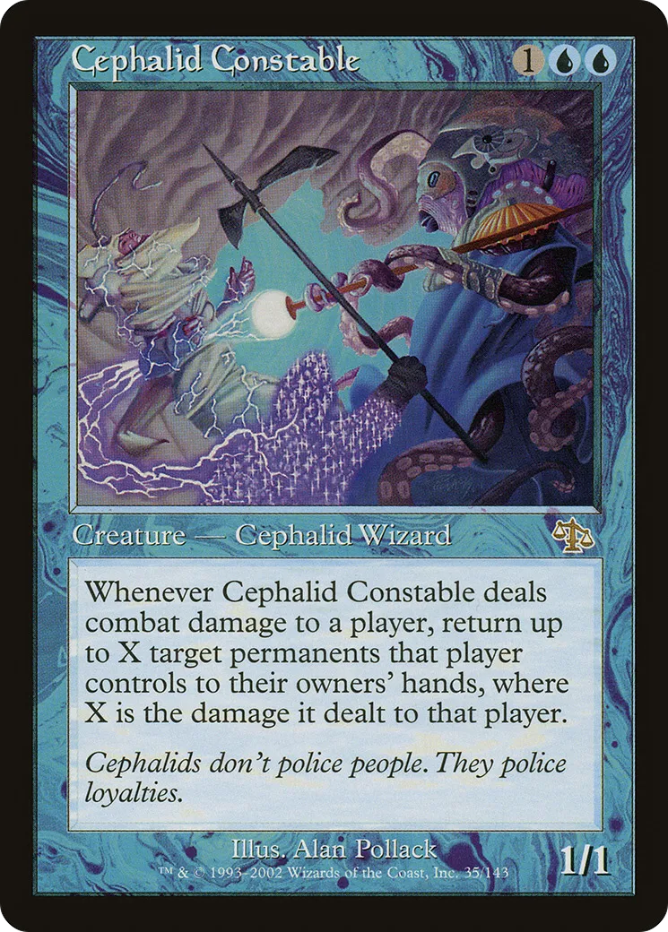Constable céphalide — Judgment — Magic: The Gathering