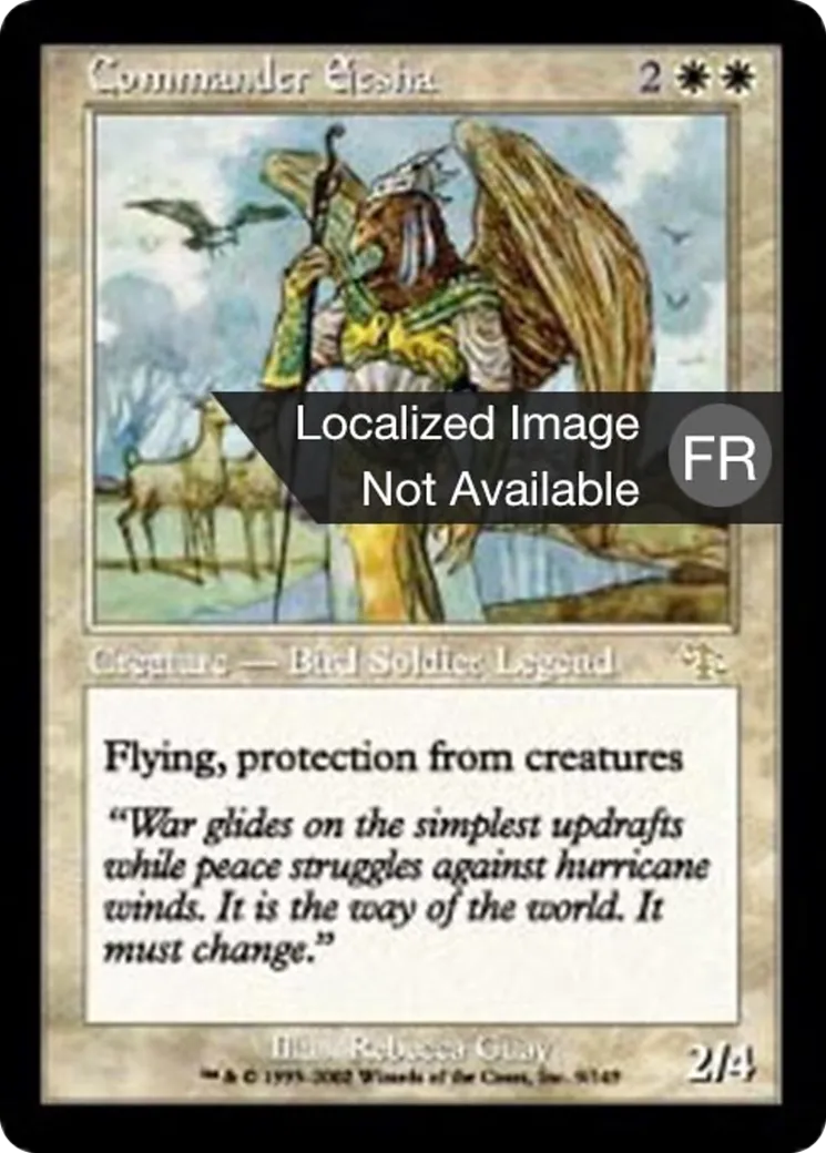Commandante Isheu — Judgment — Magic: The Gathering