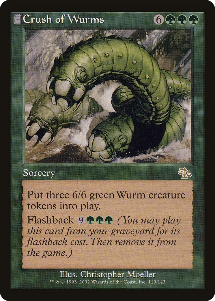 Crush of Wurms — Judgment — Magic: The Gathering