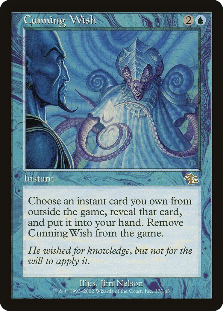 Cunning Wish from Judgment - Magic: The Gathering