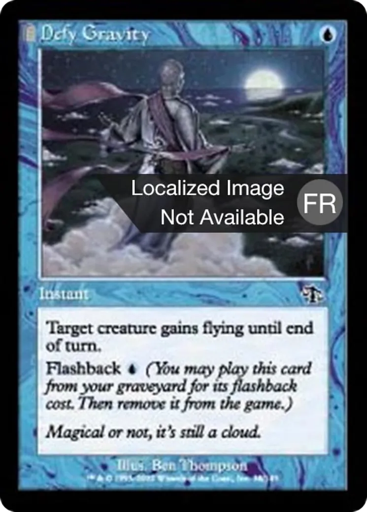 Défi contre la gravité — Judgment — Magic: The Gathering