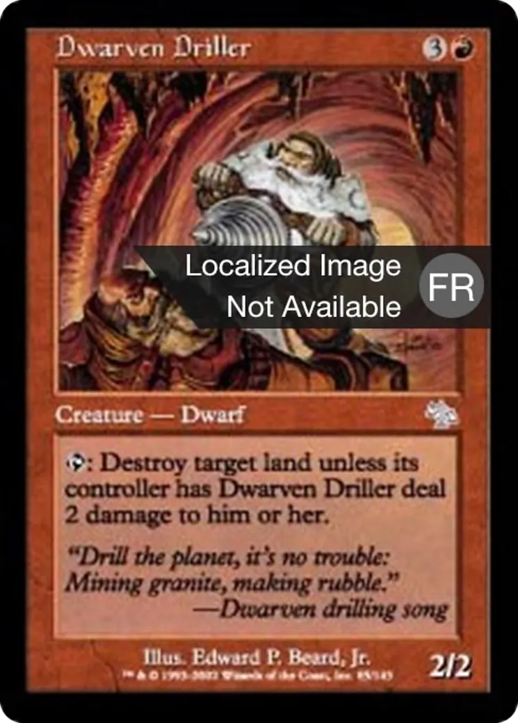 Foreur nain — Judgment — Magic: The Gathering