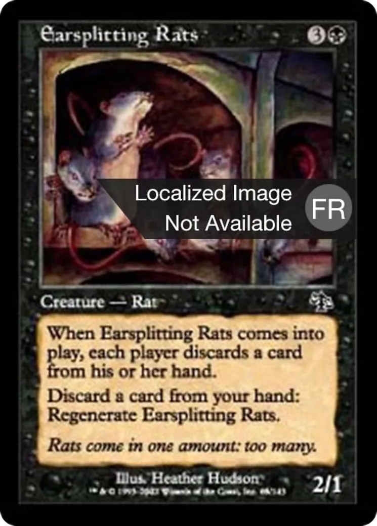Rats tonitruants — Judgment — Magic: The Gathering