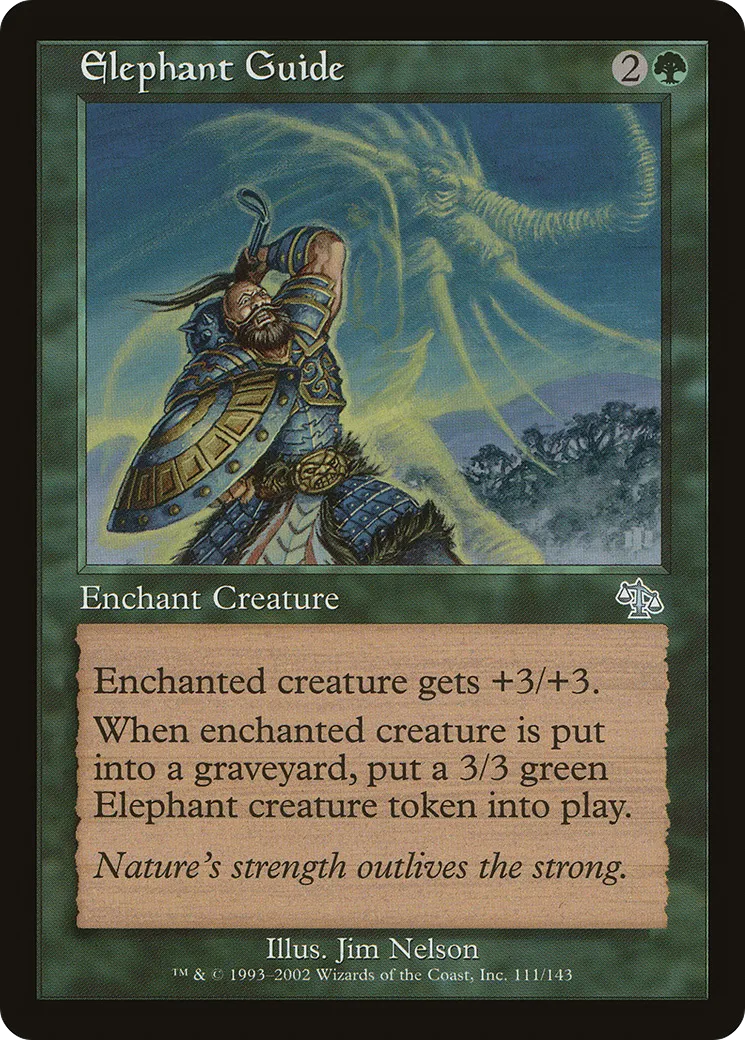 Elephant Guide — Judgment — Magic: The Gathering