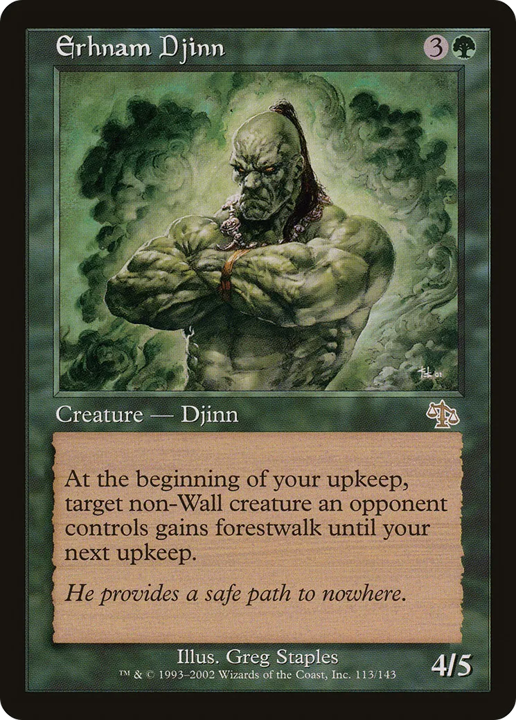 Erhnam Djinn — Judgment — Magic: The Gathering
