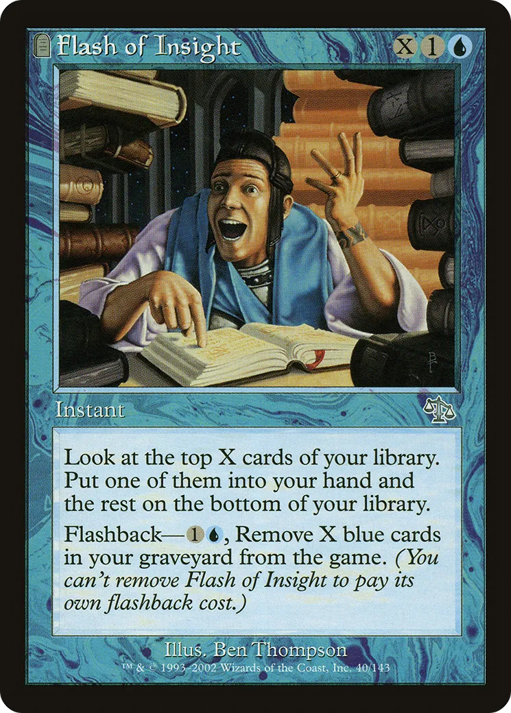 Flash of Insight — Judgment — Magic: The Gathering