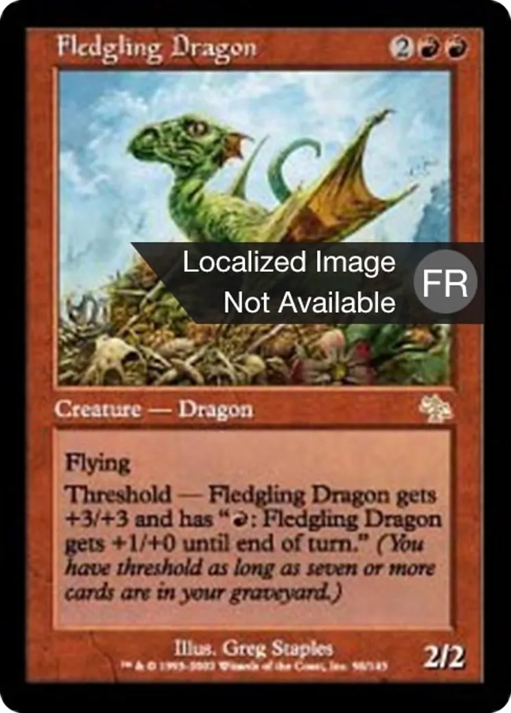 Dragon juvénile — Judgment — Magic: The Gathering
