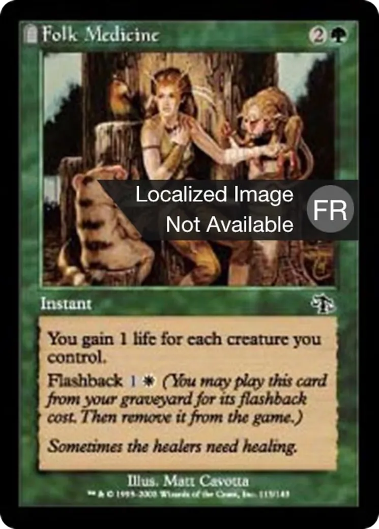Médecine populaire — Judgment — Magic: The Gathering