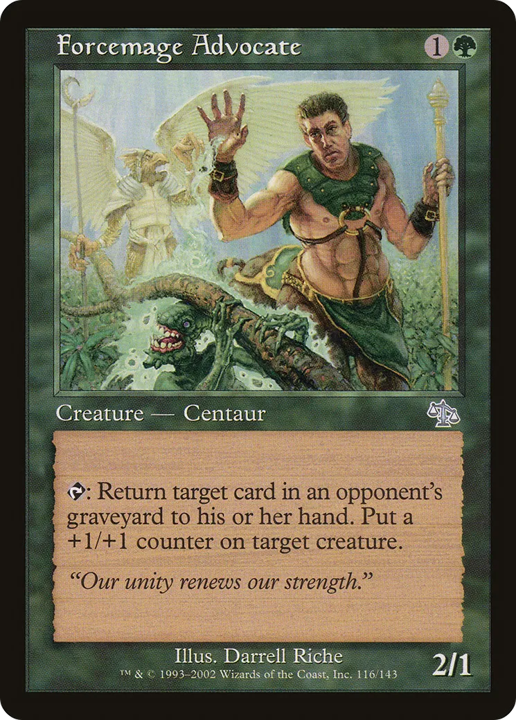 Forcemage Advocate — Judgment — Magic: The Gathering