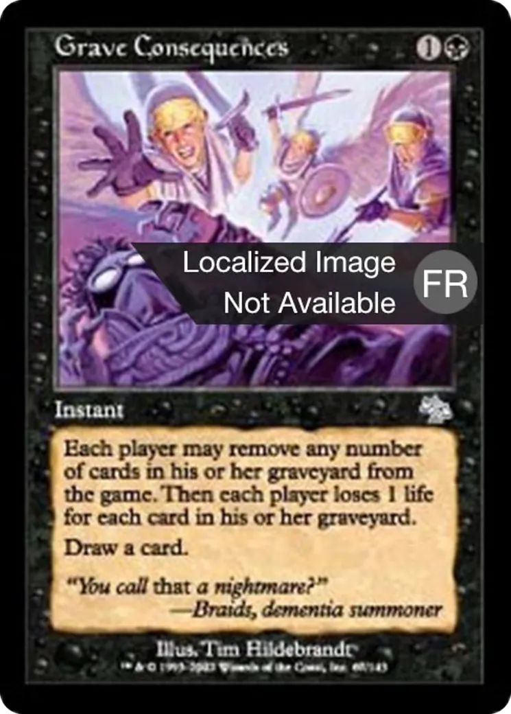Tombes funestes — Judgment — Magic: The Gathering