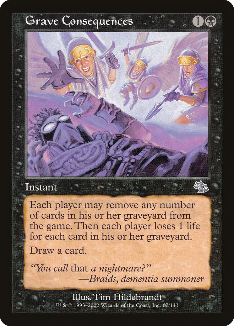 Tombes funestes — Judgment — Magic: The Gathering
