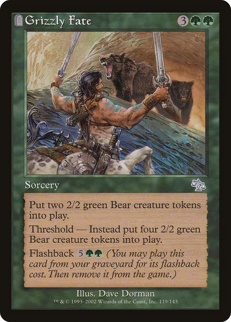 Grizzly Fate — Judgment — Magic: The Gathering