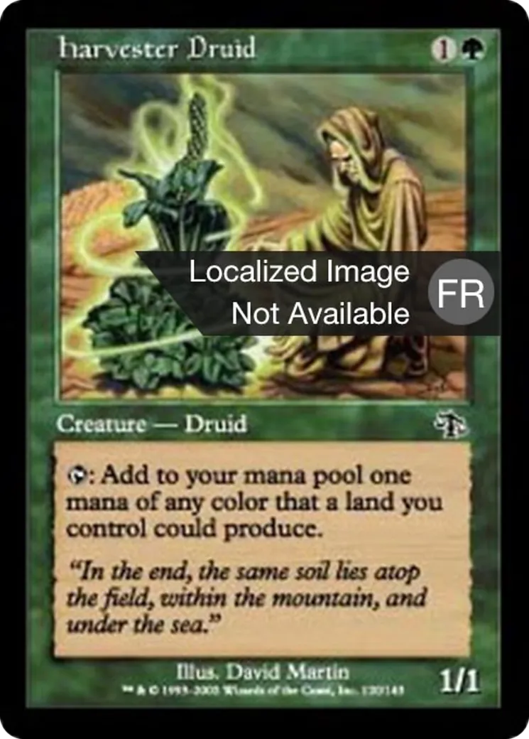 Druide moissonneur — Judgment — Magic: The Gathering