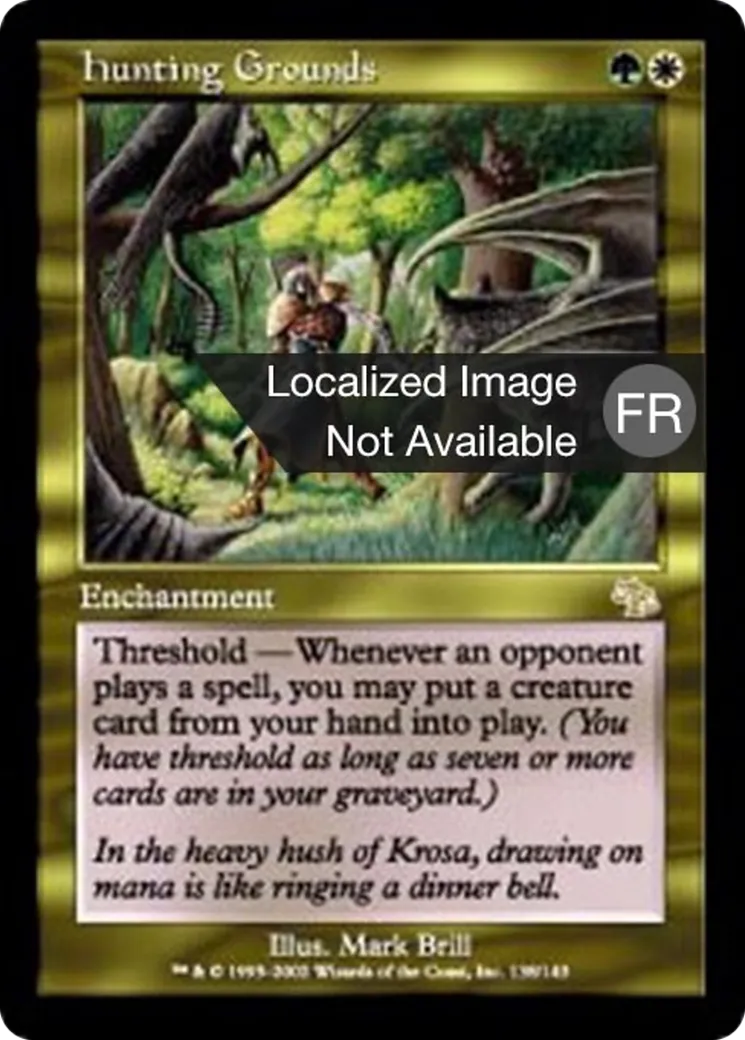 Terrains de chasse — Judgment — Magic: The Gathering