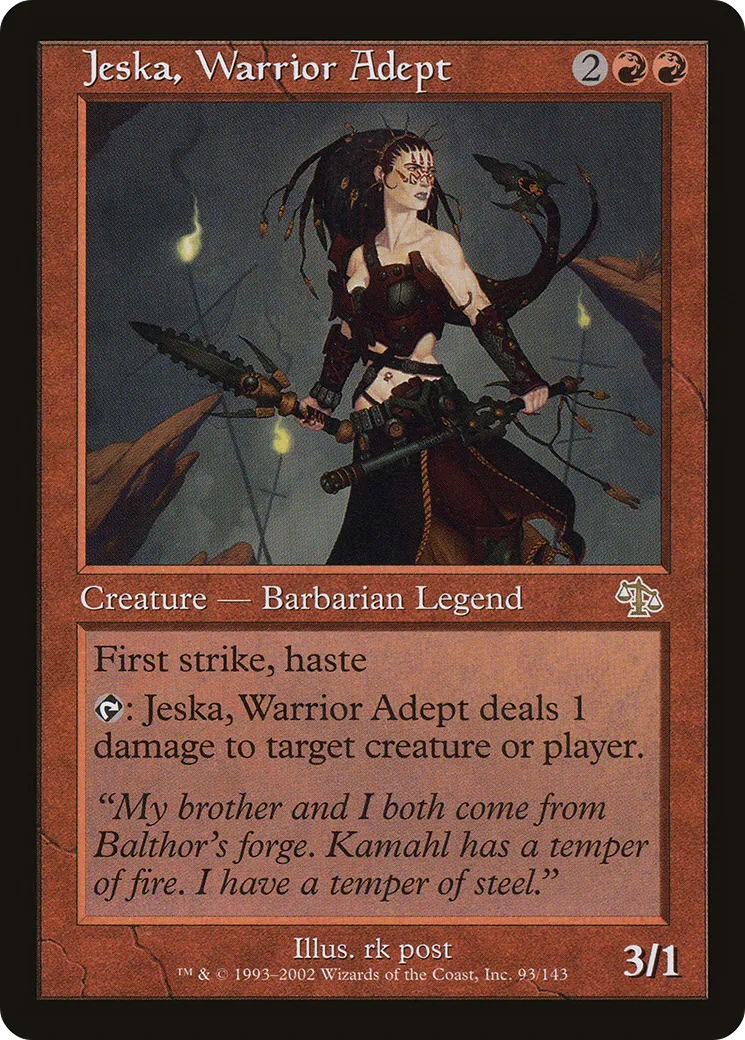 Jeska, Warrior Adept — Judgment — Magic: The Gathering