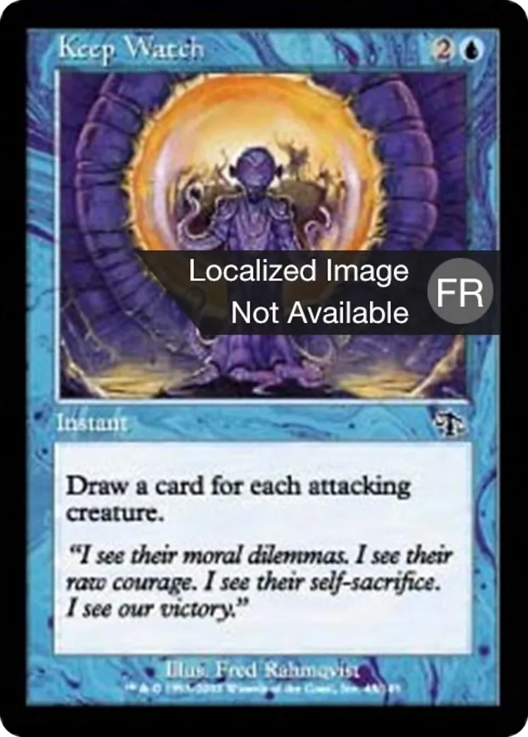 Veilleurs du fortin — Judgment — Magic: The Gathering