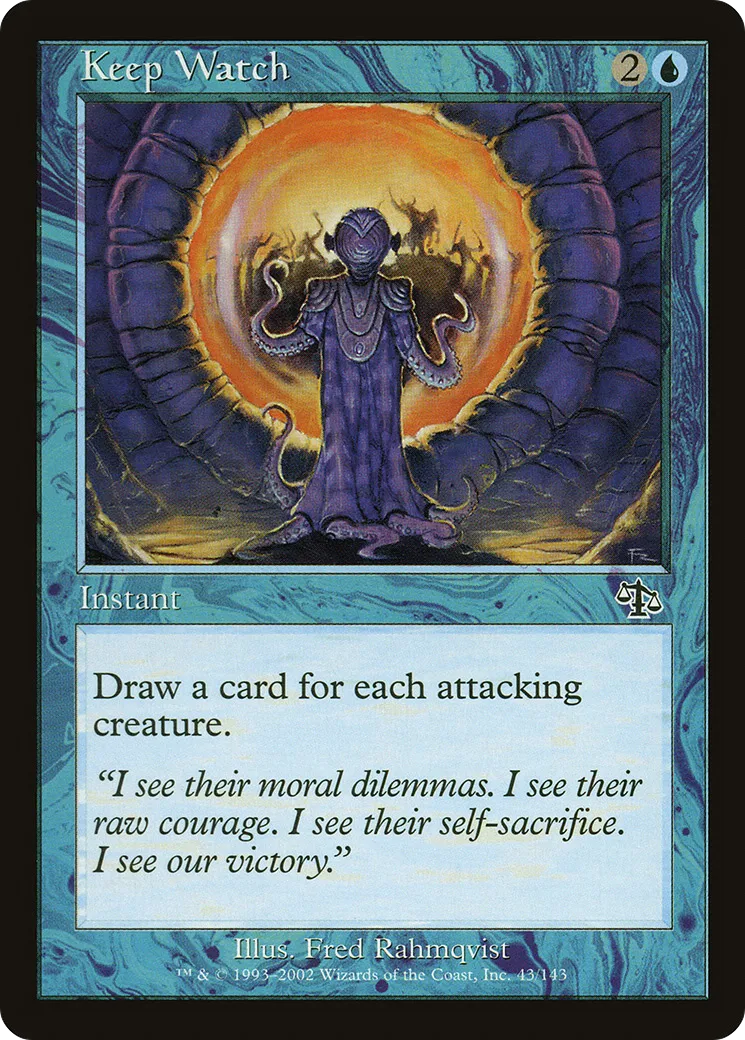 Veilleurs du fortin — Judgment — Magic: The Gathering
