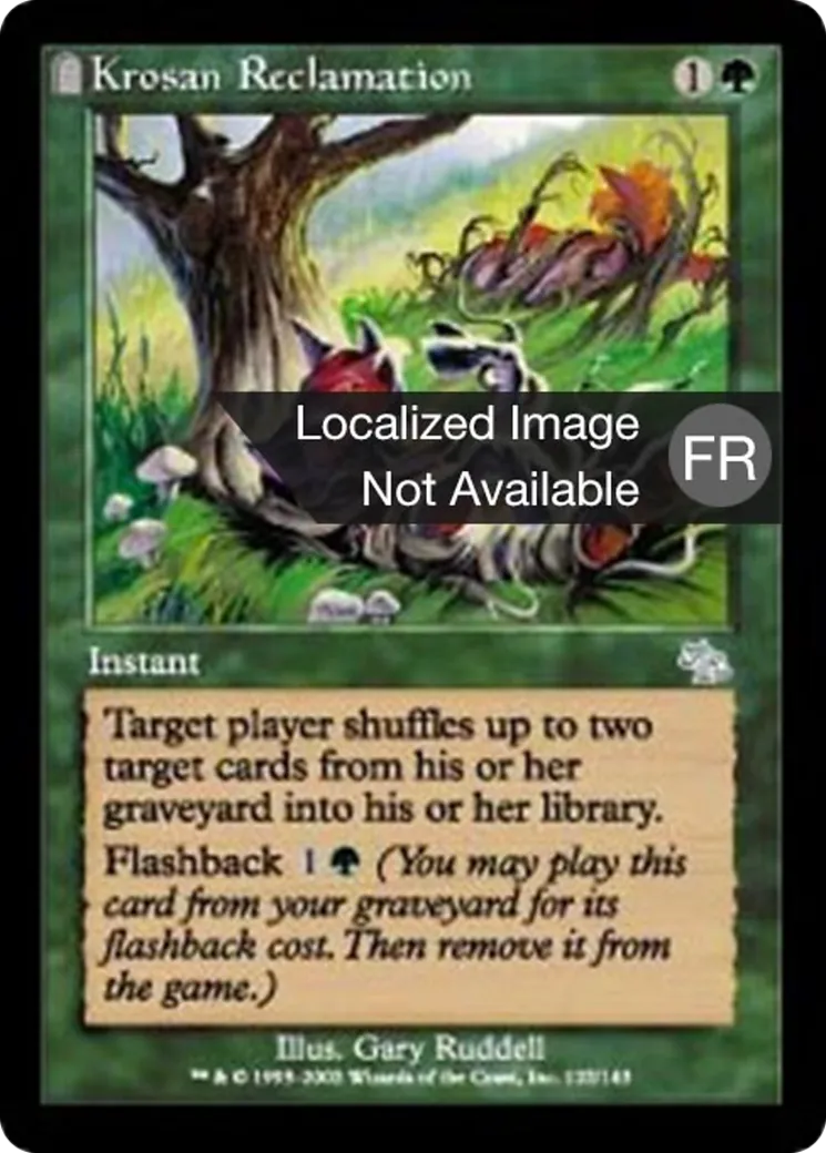 Défrichement krosian — Judgment — Magic: The Gathering
