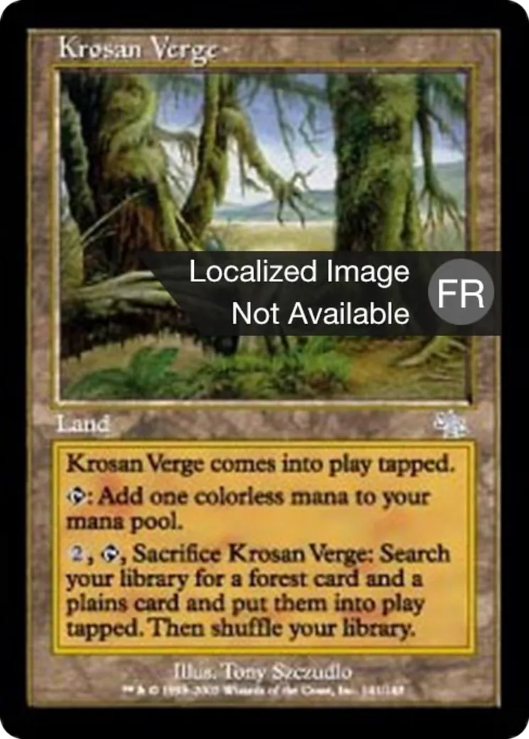 Orée de la Krosia — Judgment — Magic: The Gathering