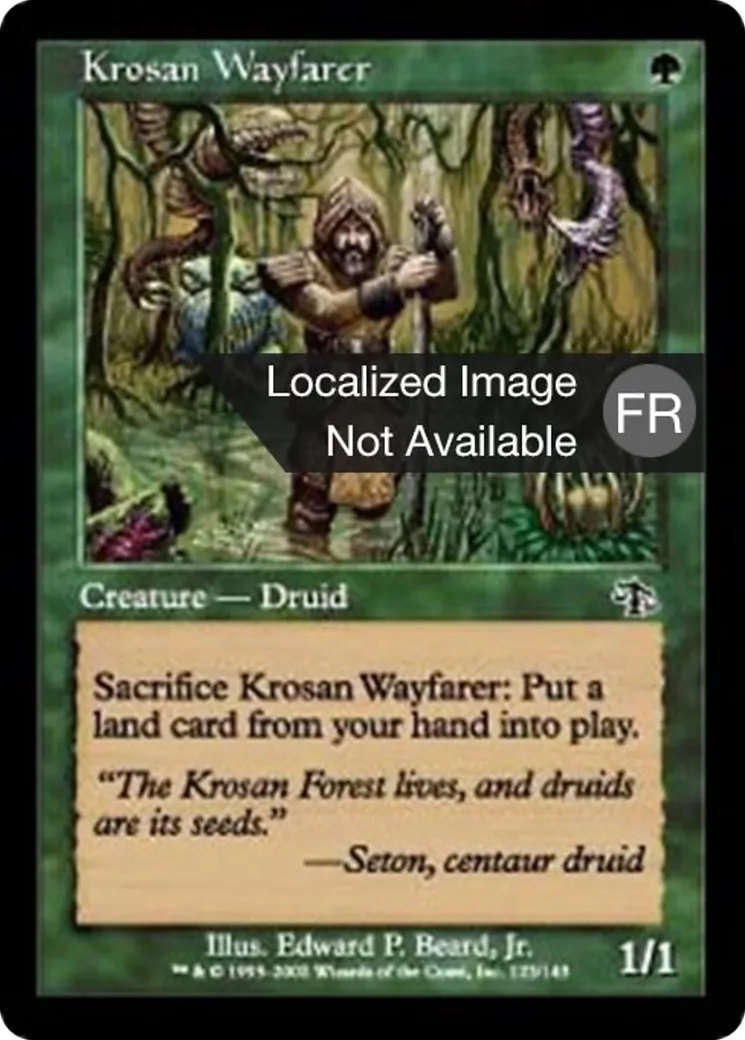 Voyageur krosian — Judgment — Magic: The Gathering