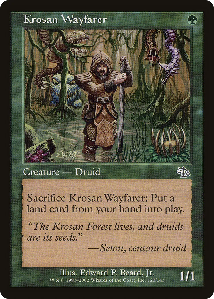 Voyageur krosian — Judgment — Magic: The Gathering