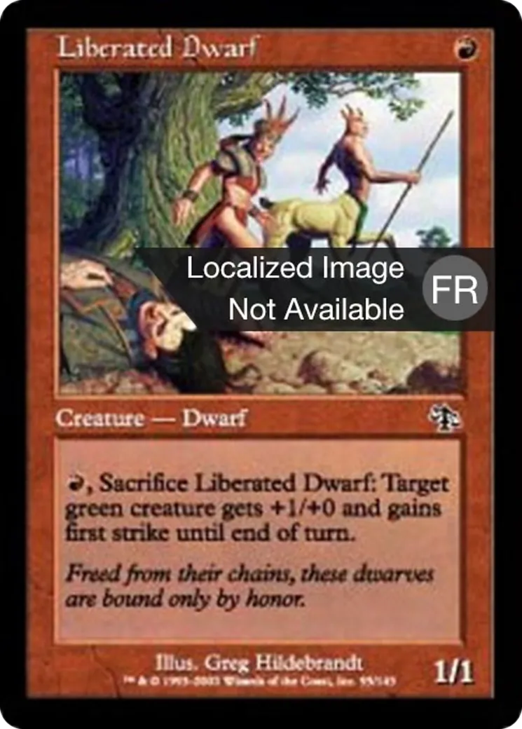 Naine libérée — Judgment — Magic: The Gathering
