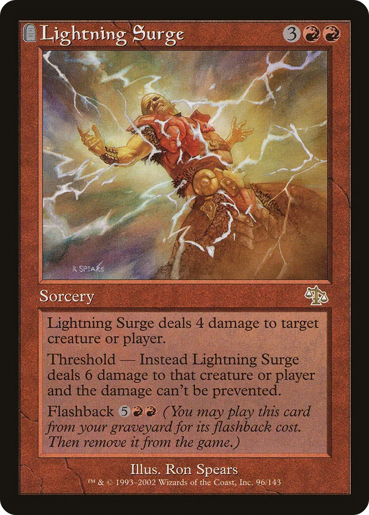 Lightning Surge — Judgment — Magic: The Gathering