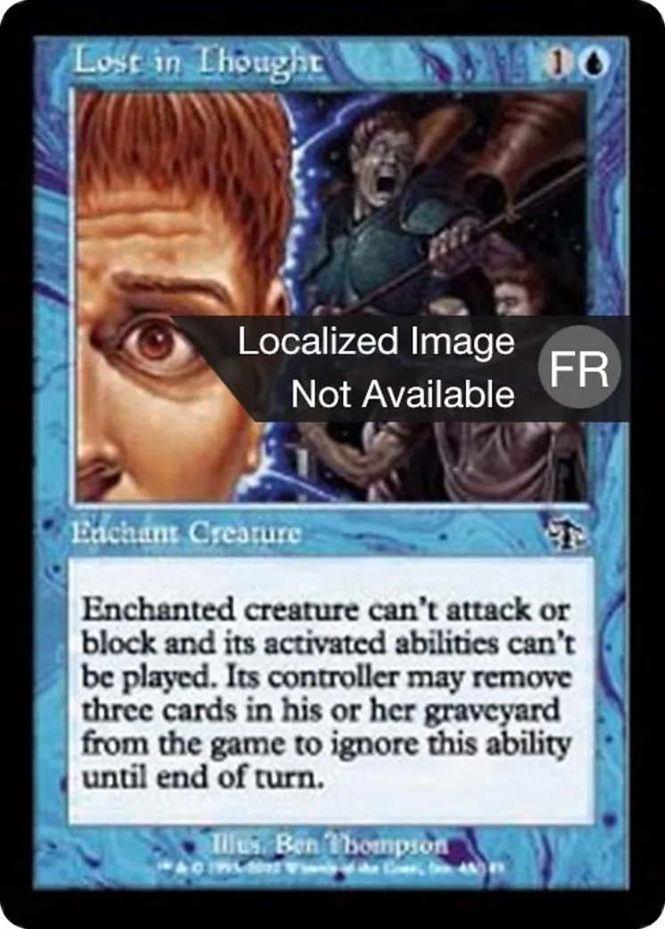 Perdu dans ses pensées — Judgment — Magic: The Gathering