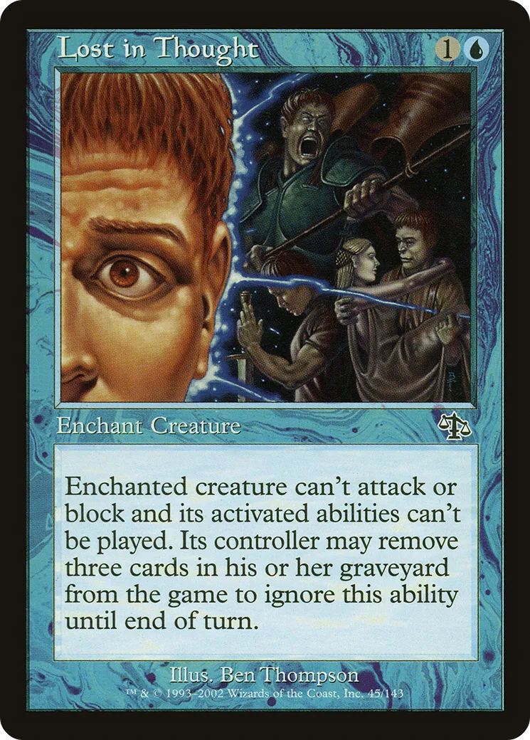 Perdu dans ses pensées — Judgment — Magic: The Gathering