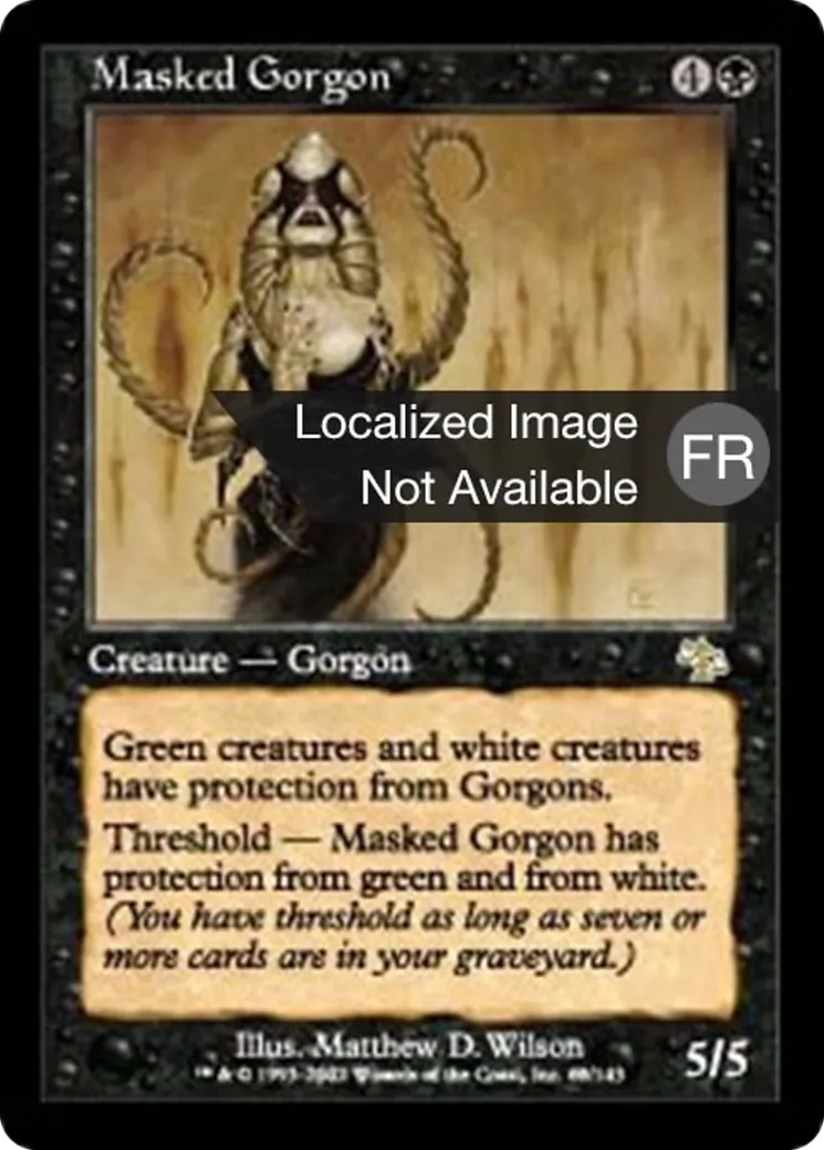 Gorgone masquée — Judgment — Magic: The Gathering