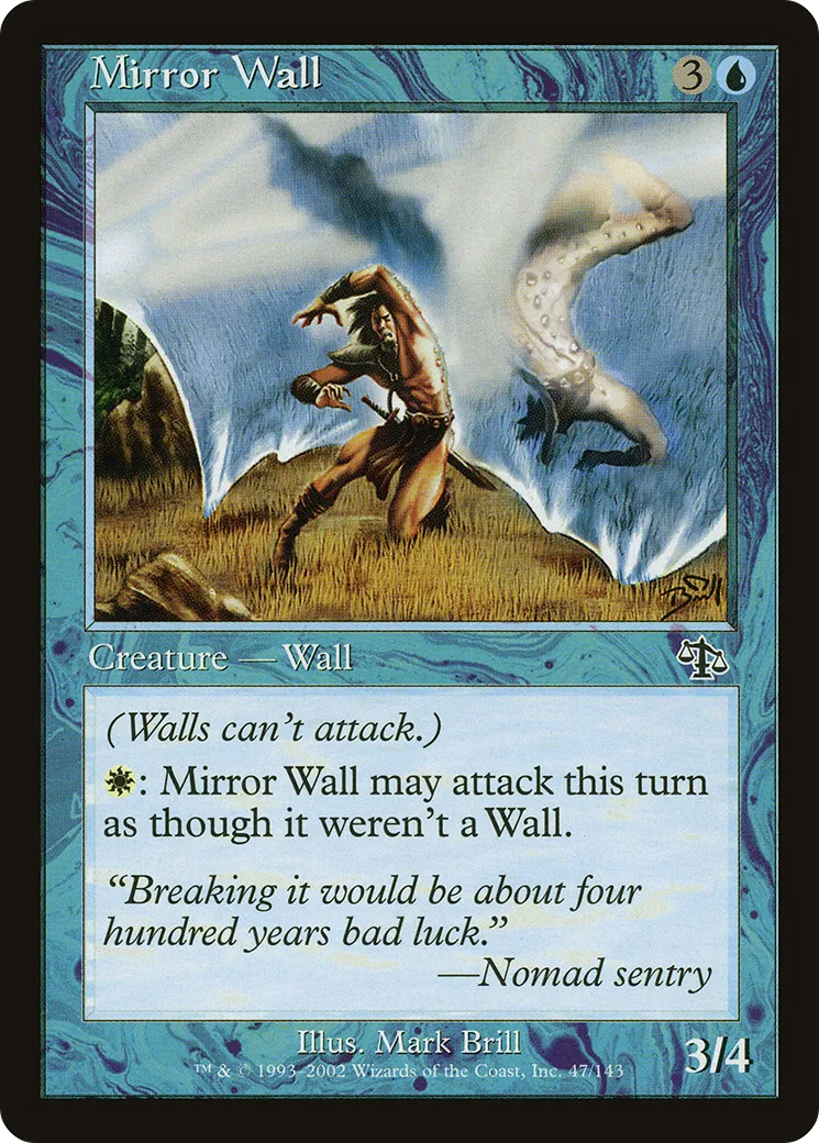 Mirror Wall — Judgment — Magic: The Gathering