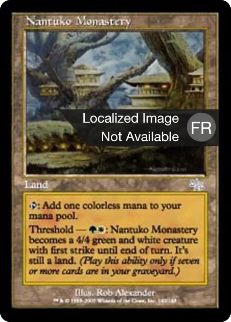 Monastère nantuko — Judgment — Magic: The Gathering