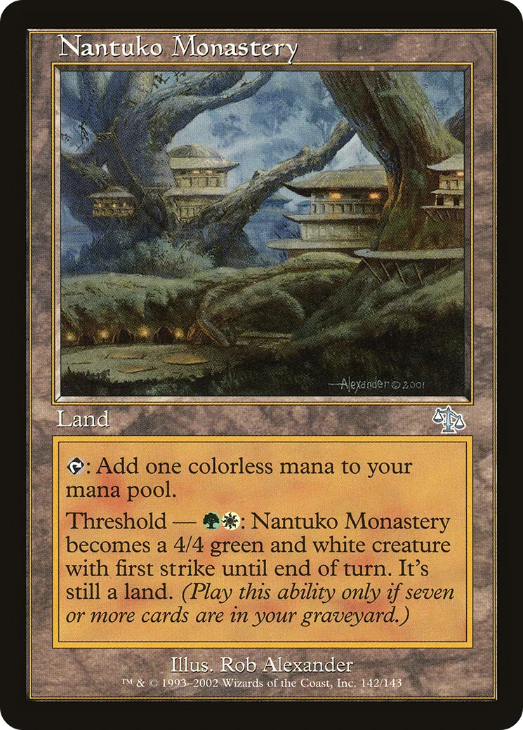 Monastère nantuko — Judgment — Magic: The Gathering