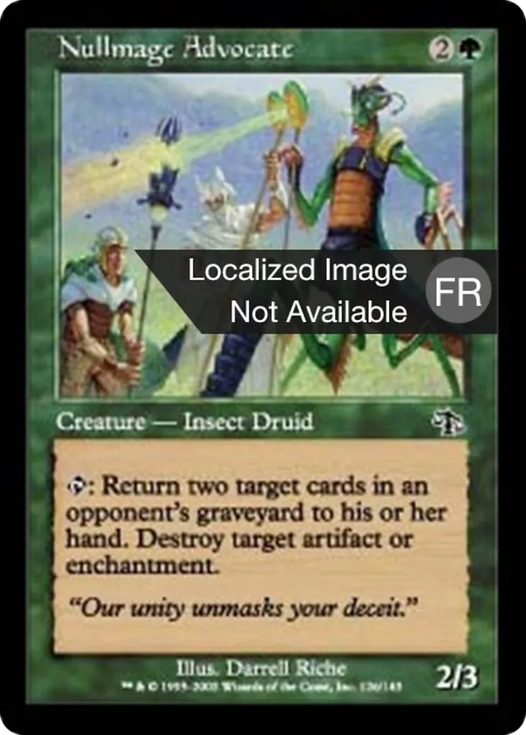 Partisan des annulmages — Judgment — Magic: The Gathering