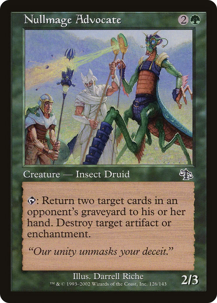 Nullmage Advocate — Judgment — Magic: The Gathering