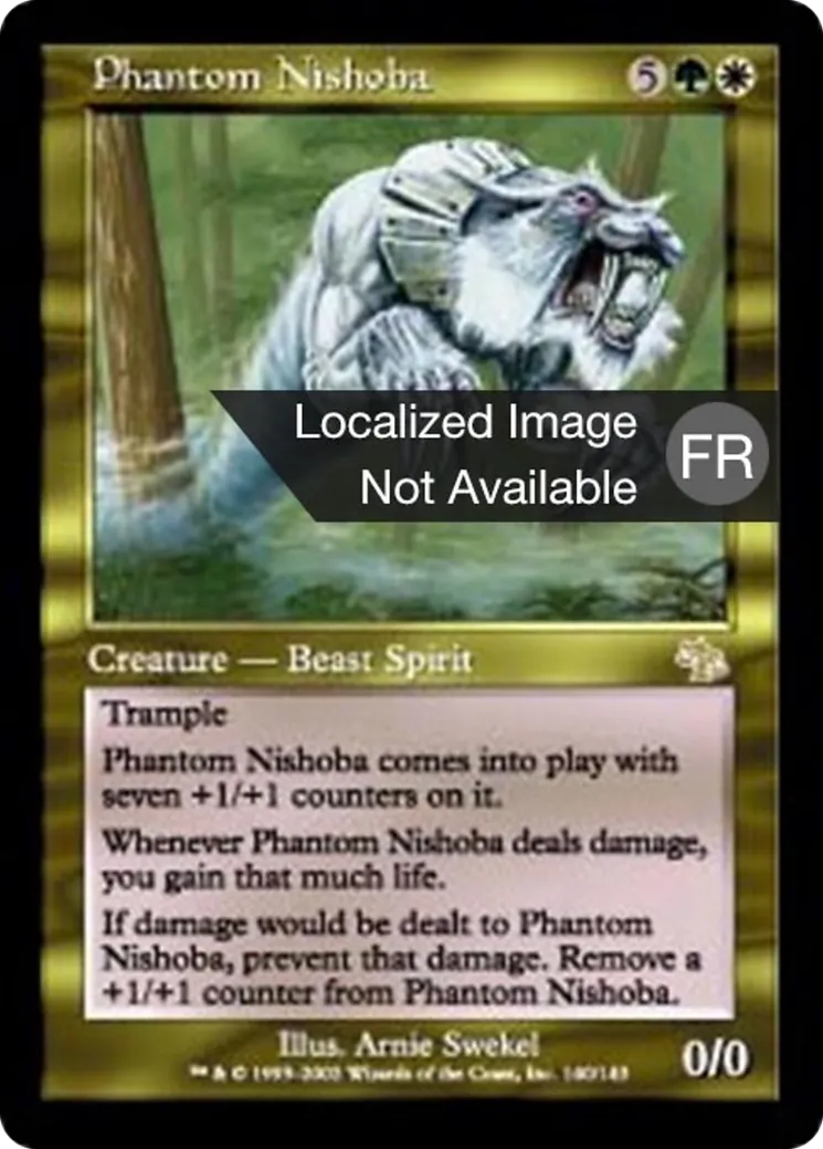 Nishoba fantomatique — Judgment — Magic: The Gathering