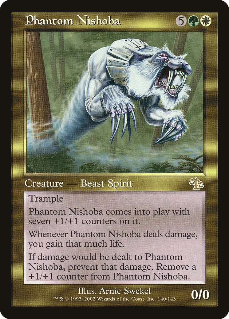 Phantom Nishoba — Judgment — Magic: The Gathering