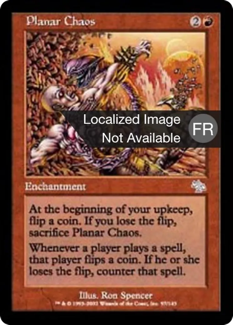 Chaos planaire — Judgment — Magic: The Gathering