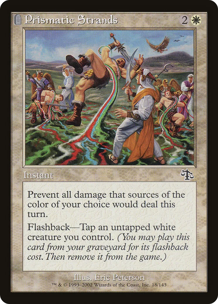 Prismatic Strands — Judgment — Magic: The Gathering