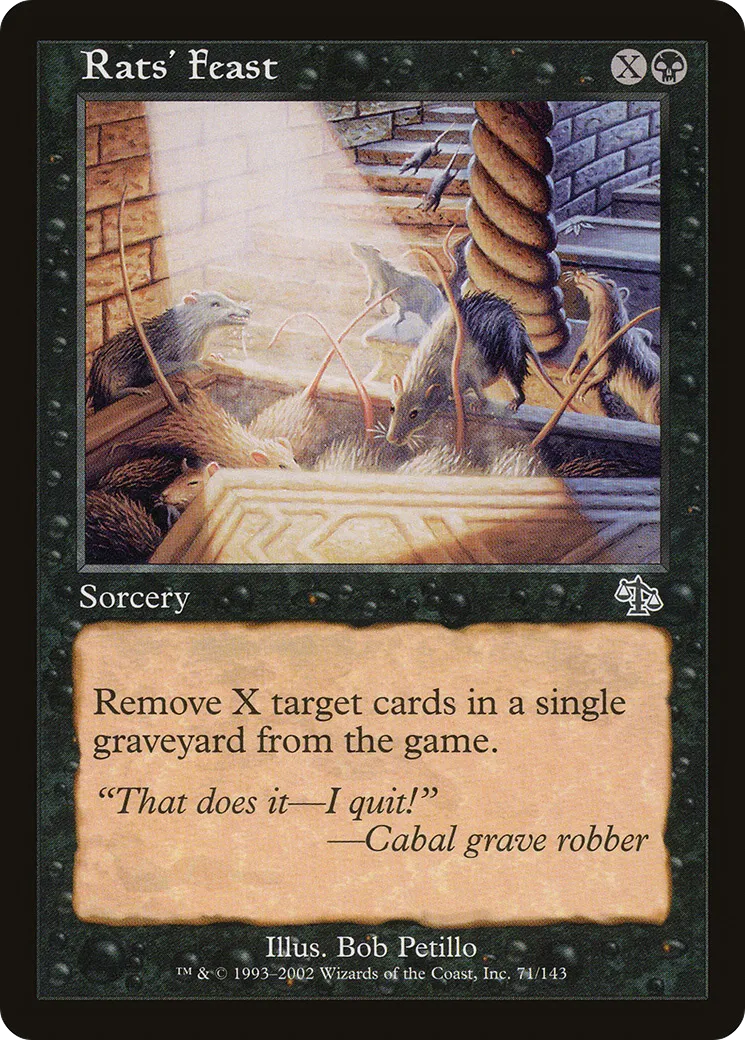 Festin des rats — Judgment — Magic: The Gathering