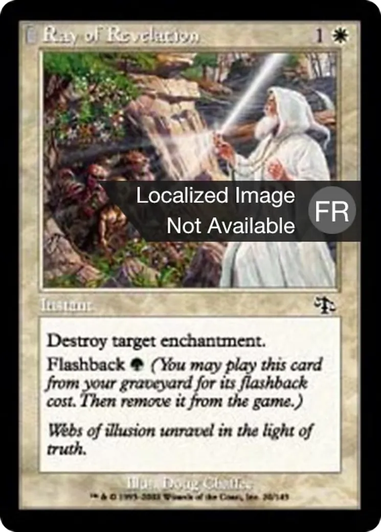 Rayon de révélation — Judgment — Magic: The Gathering