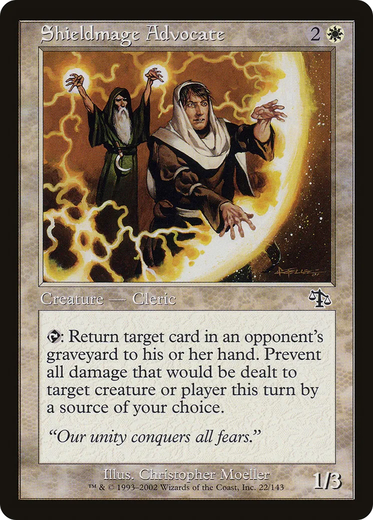 Shieldmage Advocate — Judgment — Magic: The Gathering