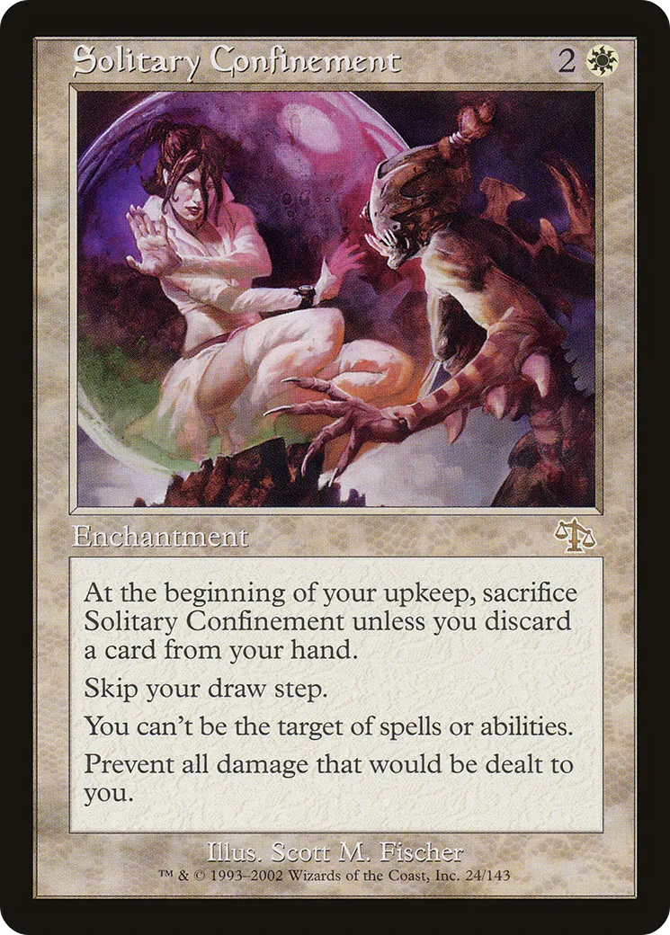 Solitary Confinement — Judgment — Magic: The Gathering