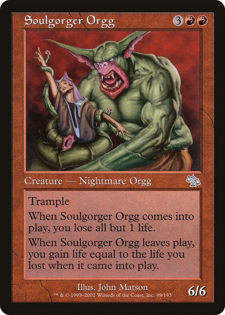 Soulgorger Orgg — Judgment — Magic: The Gathering