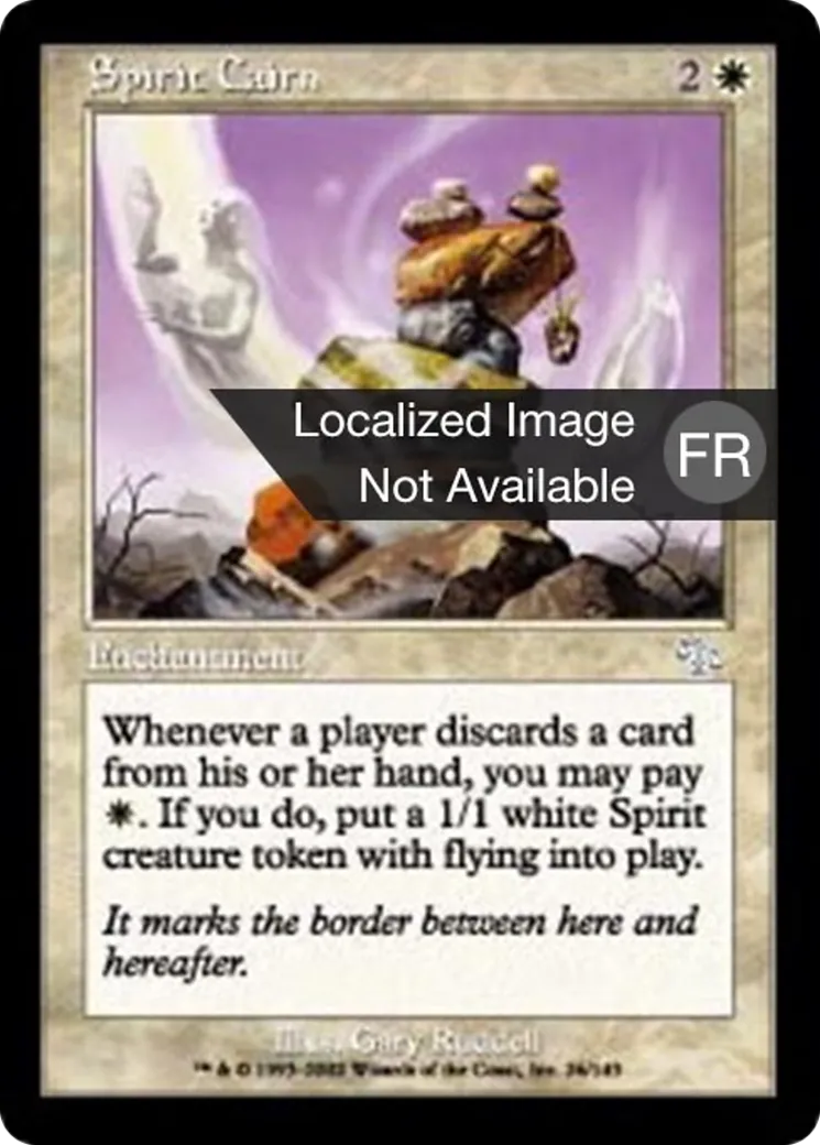 Cairn des esprits — Judgment — Magic: The Gathering