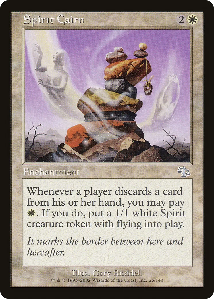 Cairn des esprits — Judgment — Magic: The Gathering